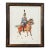 1960 Framed Print of Military Dress Cavalry Officer Kingdom of the Netherlands For Sale