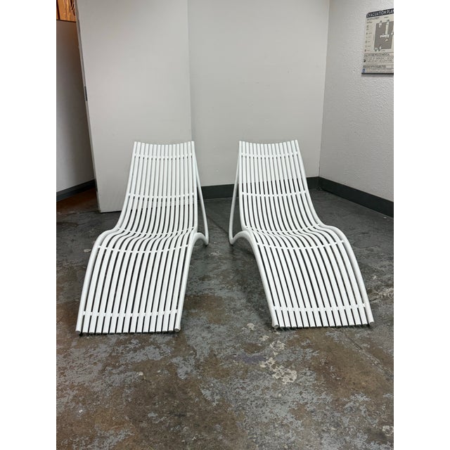 Design Plus Gallery presents a pair of the Ibiza Sun Loungers designed by Eugeni Quitllet for Vondom. Crafted from...