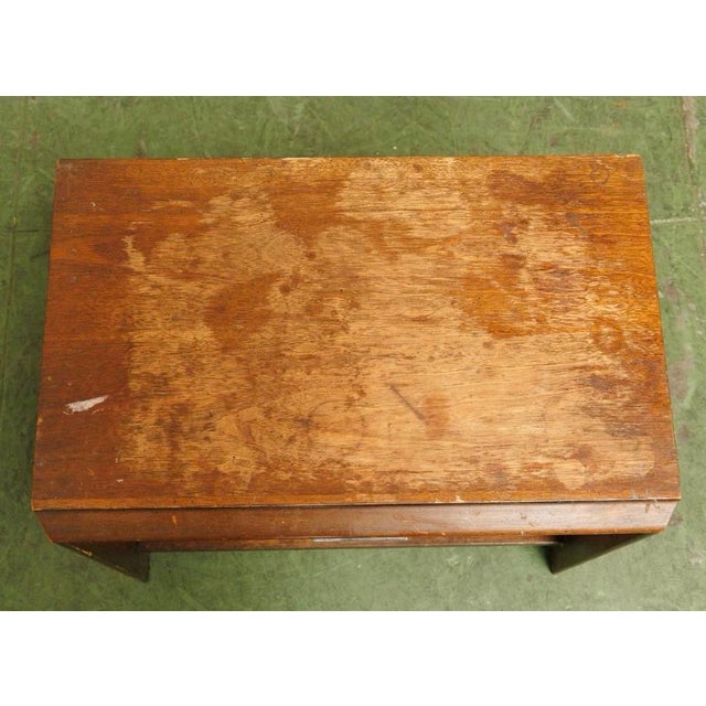 Lane Furniture Mid 20th Century Lane Distressed Nightstands, 2 Pieces For Sale - Image 4 of 4