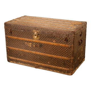 Large Vintage Transport Trunk from Louis Vuitton, 1960s For Sale