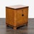 Biedermeier style three drawer nightstand/chest. The chest has ebonized detail and brass hardware. Biedermeier furniture...
