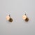 1950s Vintage Italian Green Lacquered Metal and Opaline Glass Sconces, 1950s, Set of 2 For Sale - Image 5 of 9