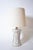 Contemporary Kasaï Avignon Off White Ceramic Lamp from Barracuda Interiors For Sale - Image 3 of 5