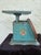 Antique 1906 Triner “Perfection” Family Kitchen Scale in Original Aqua Paint For Sale - Image 11 of 12