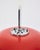 Space Age Red Chrome Floor Lamp, 1970s For Sale - Image 4 of 7