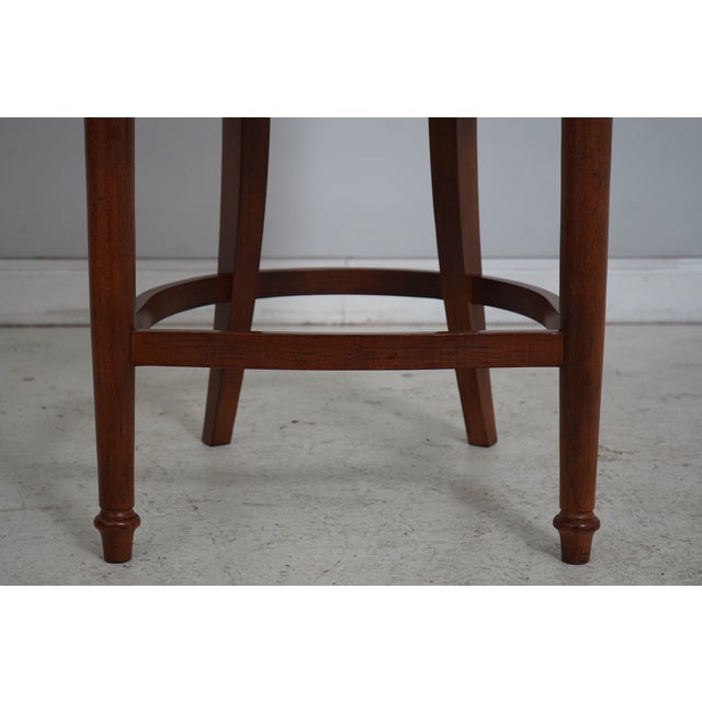 Set of 3 Hancock & Moore Leather Bar Counter Chairs For Sale - Image 13 of 18