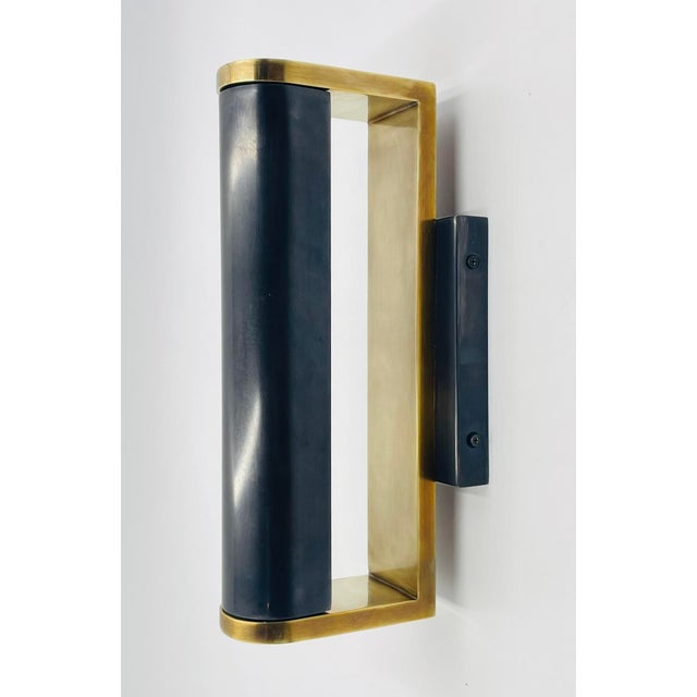 Visual Comfort Visual Comfort Thomas O’Brien “David” Wall Sconce Patinated Brass For Sale - Image 4 of 17