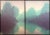 Green 1980s "Summer Reflection" Abstract Landscape Diptych Serigraphs by Scott Nellis - a Pair For Sale - Image 8 of 8