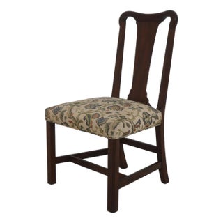 Kittinger Wa-1018 Colonial Williamsburg Mahogany Side Chair For Sale