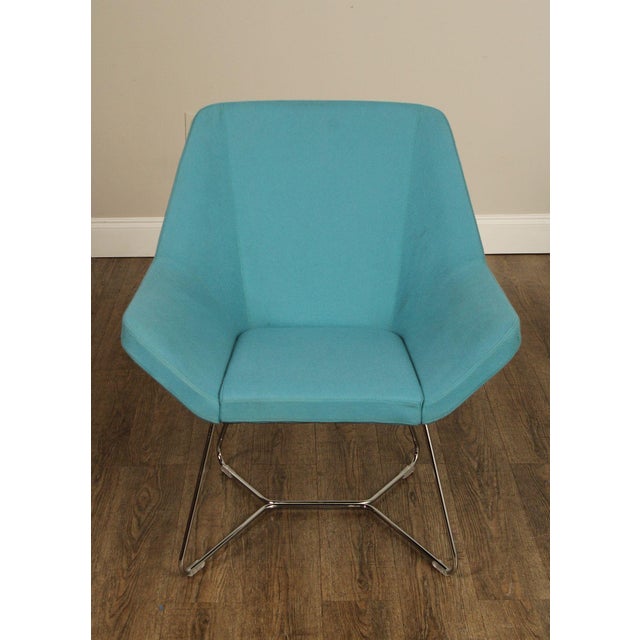 Metal Keilhauer Mid Century Modern Style Pair of 'Cahoots' Lounge Chairs For Sale - Image 7 of 12