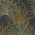 Harlequin Mitende Wallpaper in Jet/Gold - a Sample For Sale