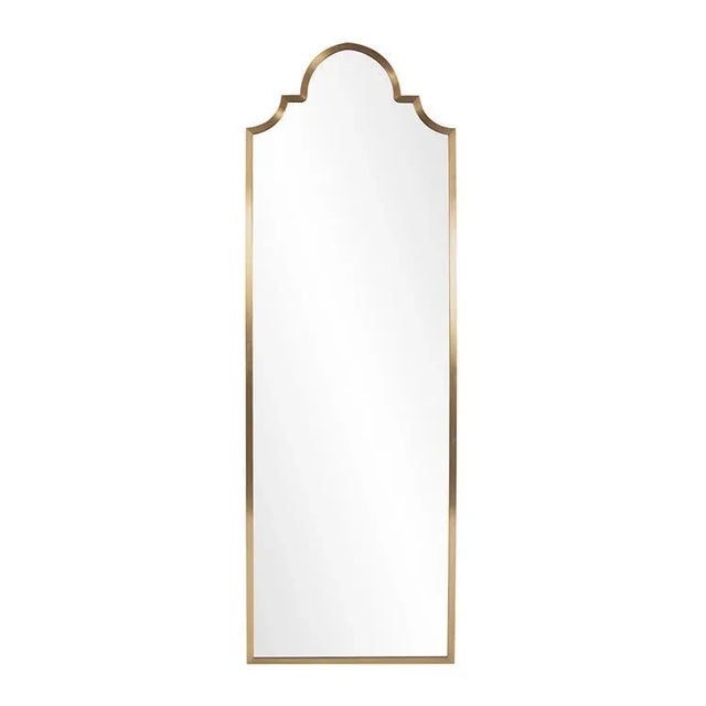 2020s Czar Gold Floor Mirror from Kenneth Ludwig Chicago For Sale - Image 5 of 5