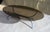 Vintage Oval Coffee Table in Glass and Steel, 1970s For Sale - Image 6 of 6