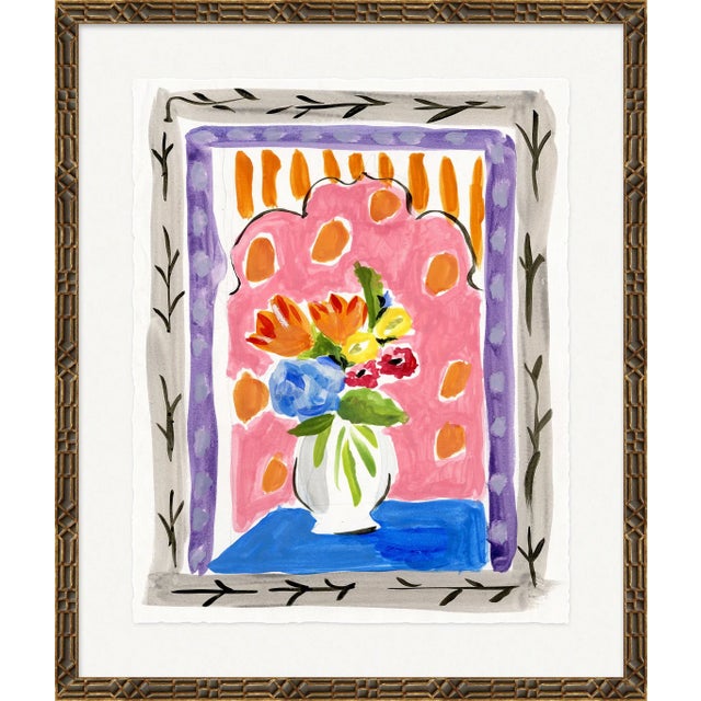 Contemporary Fenestre By Dana Gibson, Framed Art Print For Sale - Image 3 of 3