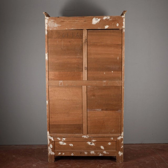 Cream 20th Century Papier-Mâché Wardrobe For Sale - Image 8 of 18