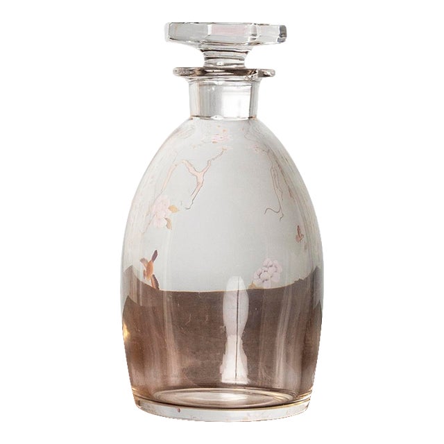 Mid 20th Century Val Saint-Lambert Decanter With Stopper For Sale