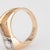 Metal 70s Vintage Diamond Shooting Star Ring Sz 5 Band 14k Gold Celestial Jewelry For Sale - Image 7 of 7