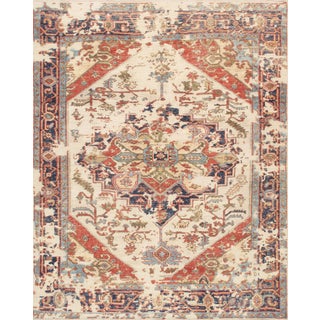 Pasargad Home Serapi Design Rug- 9' 3" X 11'10" For Sale