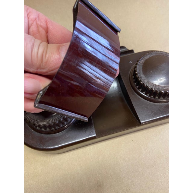 1930s Art Deco Inkwell, 1930s For Sale - Image 5 of 12