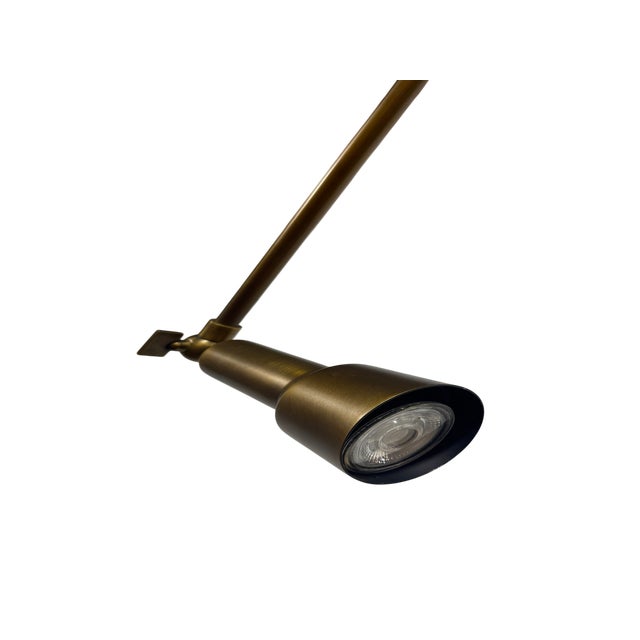 Bronze Arteriors Easel Floor Lamp a Windsor Smith Design For Sale - Image 8 of 9