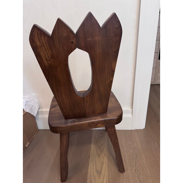 Brutalist "King" Chair in the Style of Olavi Hanninen - Up to 2 Available For Sale - Image 10 of 12