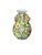 Vintage Yellow Porcelain Vase With Flower Bud Handles For Sale - Image 4 of 6