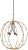 Transitional Anomaly Chandelier Currey & Company Orb For Sale - Image 3 of 3