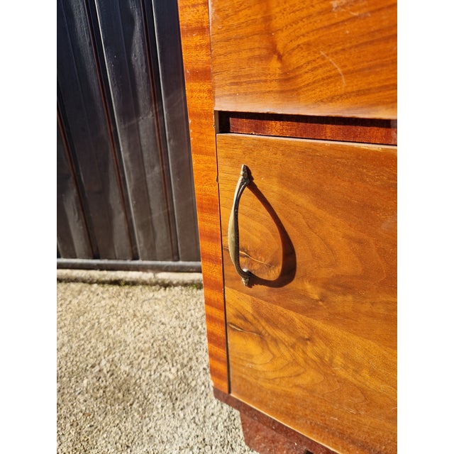 Vintage Burl Wood Bedside Tables, 1920s, Set of 2 For Sale - Image 15 of 18