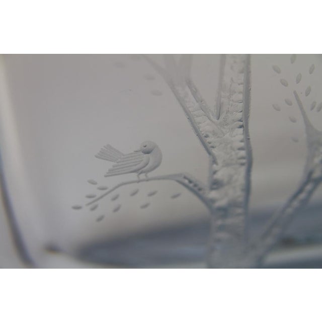 Swedish Blue Crystal Vase by Asta Strömberg for Strömbergshyttan, 1950s For Sale - Image 6 of 17