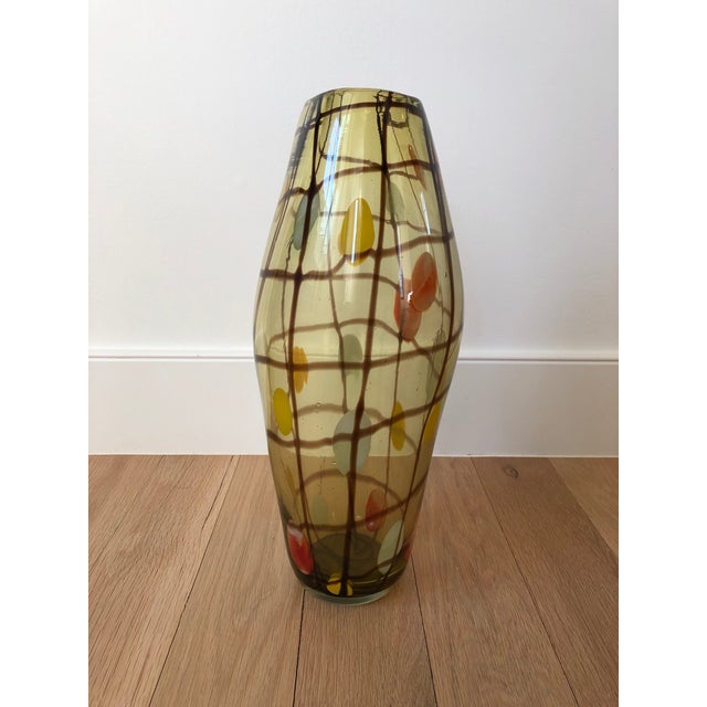 Dale Tiffany HandBlown Glass Vase Chairish