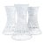 1970s 3 Russell Woodard White Spun Fiberglass Outdoor Plant Stand Planters For Sale - Image 5 of 8