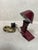 Vintage Bakelite clamp, reading, or travel lamp from 1930 - 1950. Compact model. Entirely original and in beautiful...