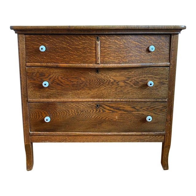 Caldwell Furniture of Lenoir North Carolina Oak Dresser Chairish