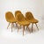 Set of 4 dining chairs by frantisek jirak, czechoslovakia, 1950s. Original, unrestored condition, the wood as well as the...