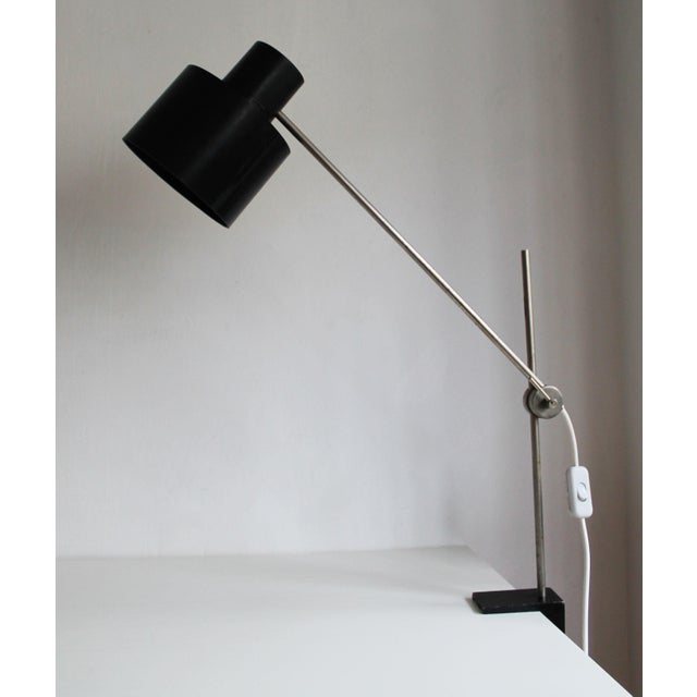 Commissar Table Lamp by Jan Suchan Elektrosvit Nové Zámky, Former Czechoslovakia, 1968 For Sale - Image 6 of 15