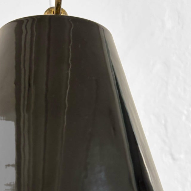 1940s Vintage Industrial Pendant Lamp from Louis Poulsen, Denmark, 1940s For Sale - Image 5 of 9