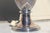 Metal Vintage Neoclassical Silver-Plated Urn Table Lamp With Floral Garland For Sale - Image 7 of 18