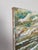 Coastal Vintage Abstract Seascape Oil Painting on Canvas — Expressive Coastal Modern Ar For Sale - Image 3 of 9