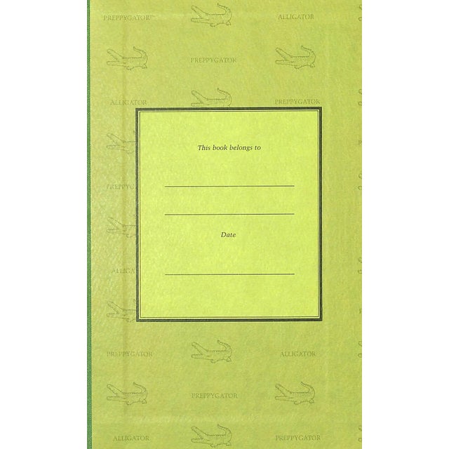 Traditional PreppyGator Kelly Green Notebook 1981 For Sale - Image 3 of 4