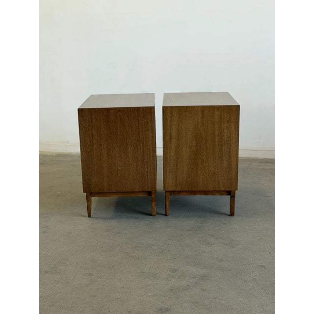 Mid 20th Century Sculptural Nightstands, A Pair For Sale - Image 11 of 11