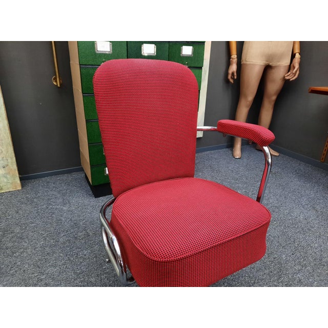 Wood Bauhaus Cinema Folding Chair by Fana Metaal Holland, 1930s For Sale - Image 7 of 15