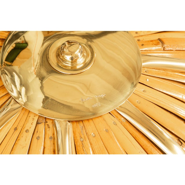 Rising Sun Series Table Lamp by Gabriella Crespi, Italy, 1970s For Sale - Image 9 of 17
