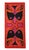 Mid-Century German Pop Art Screen Printed Wall Hanging by Traute Sänger, 1970s For Sale - Image 4 of 6