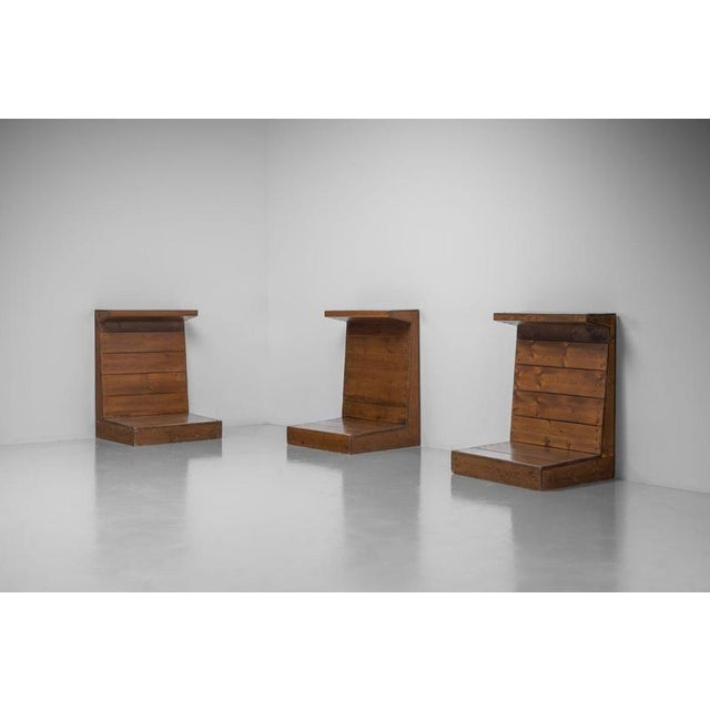 Vintage Jan De Jong Praying Benches, 1966, Set of 3 For Sale - Image 4 of 18