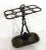 19th Century Victorian Black Painted Cast Iron Umbrella Holder Stand For Sale - Image 11 of 11