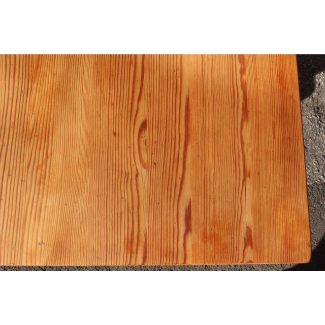 Vintage Danish Dining Table in Pine Wood, 1970s For Sale - Image 14 of 18