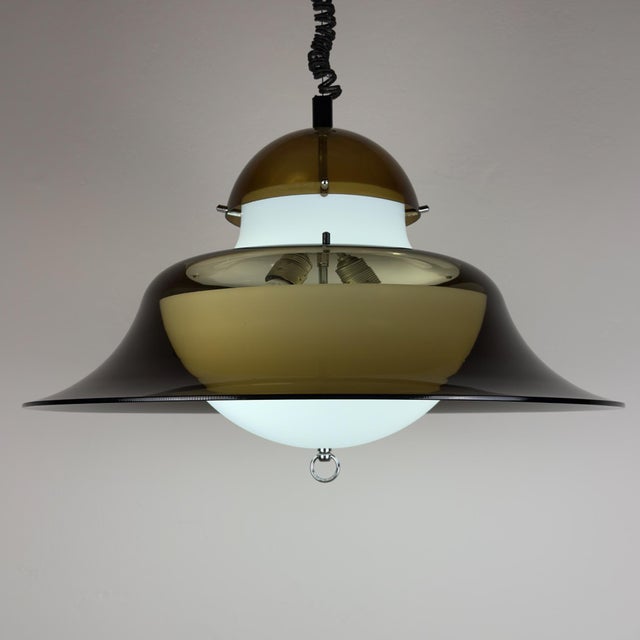 Vintage KD14 Pendant Lamp by Sijaj Hrastnik, Former Yugoslavia, 1960s For Sale - Image 15 of 15