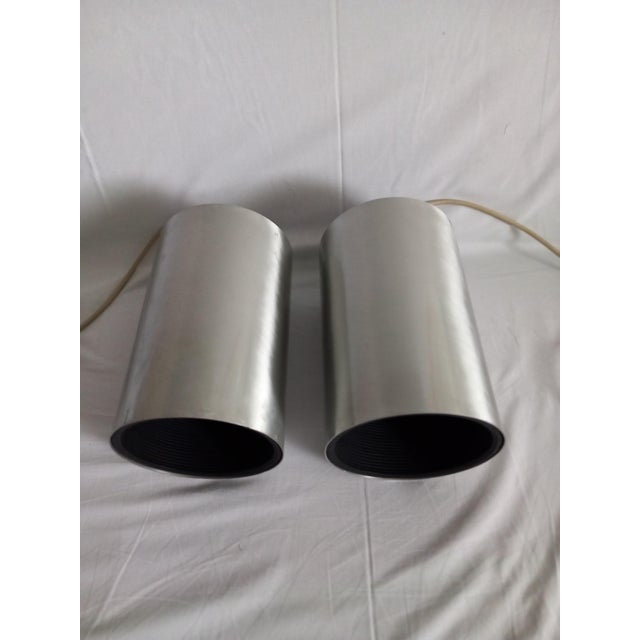 Aluminum Pendant Lamp attributed to Philipps, 1970s For Sale - Image 4 of 14