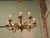 Large French Gilded Brass Chandelier This is a very good quality piece, it has 8 arms and hangs from a chain which could...