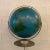 Mid 20th Century A.J. Nystrom Industrial Military Standing Chalk Globe For Sale - Image 10 of 12